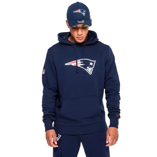 Felpa con cappuccio New England Patriots NFL 3/7