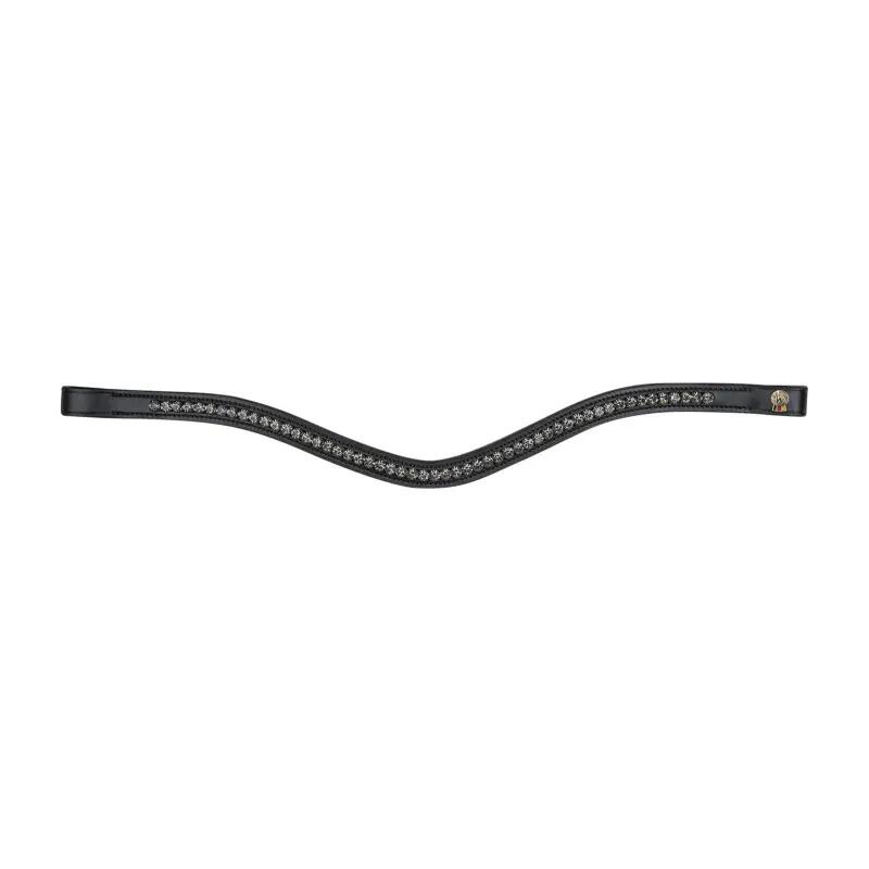Cabeçada de equitação combinada com fita para o nariz Waldhausen S-Line Glamour 2/5