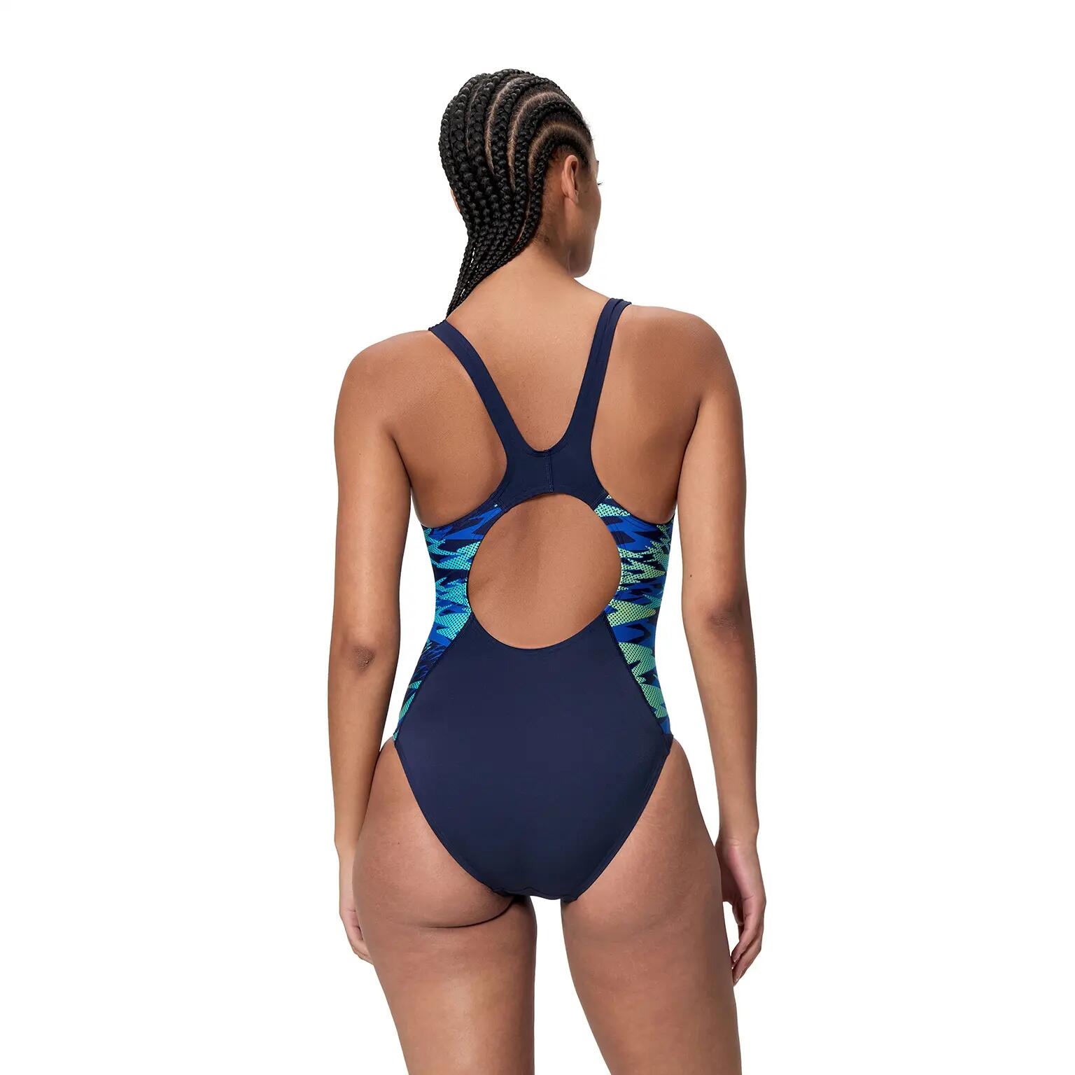 Badeanzug, Damen Speedo Hyperboom Splice Muscleb 4/5