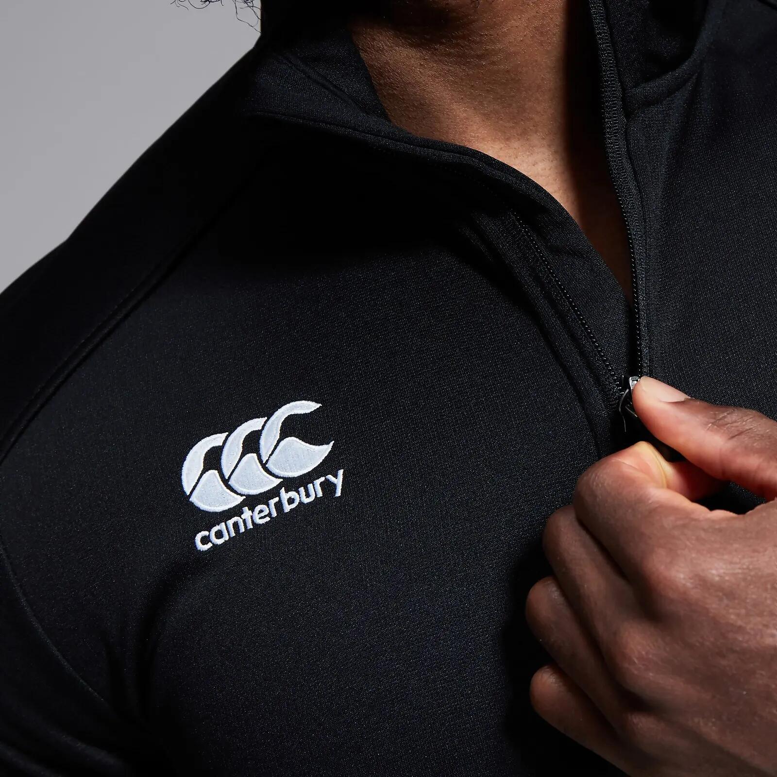 Pull Rugby - Hommes Adultes Noir 3/5