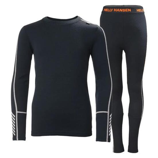 Ensemble en laine mérinos enfant Helly Hansen Lifa Midweight