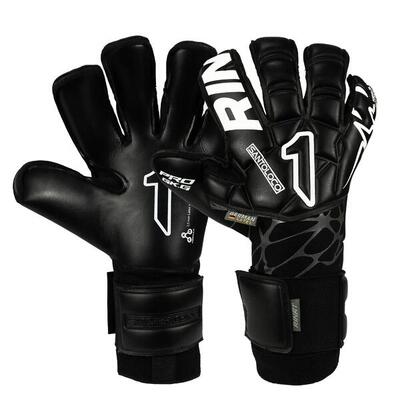 Guanti da Portiere Calcio Rinat Adulto Santoloco Pro Bianco Erba Naturale