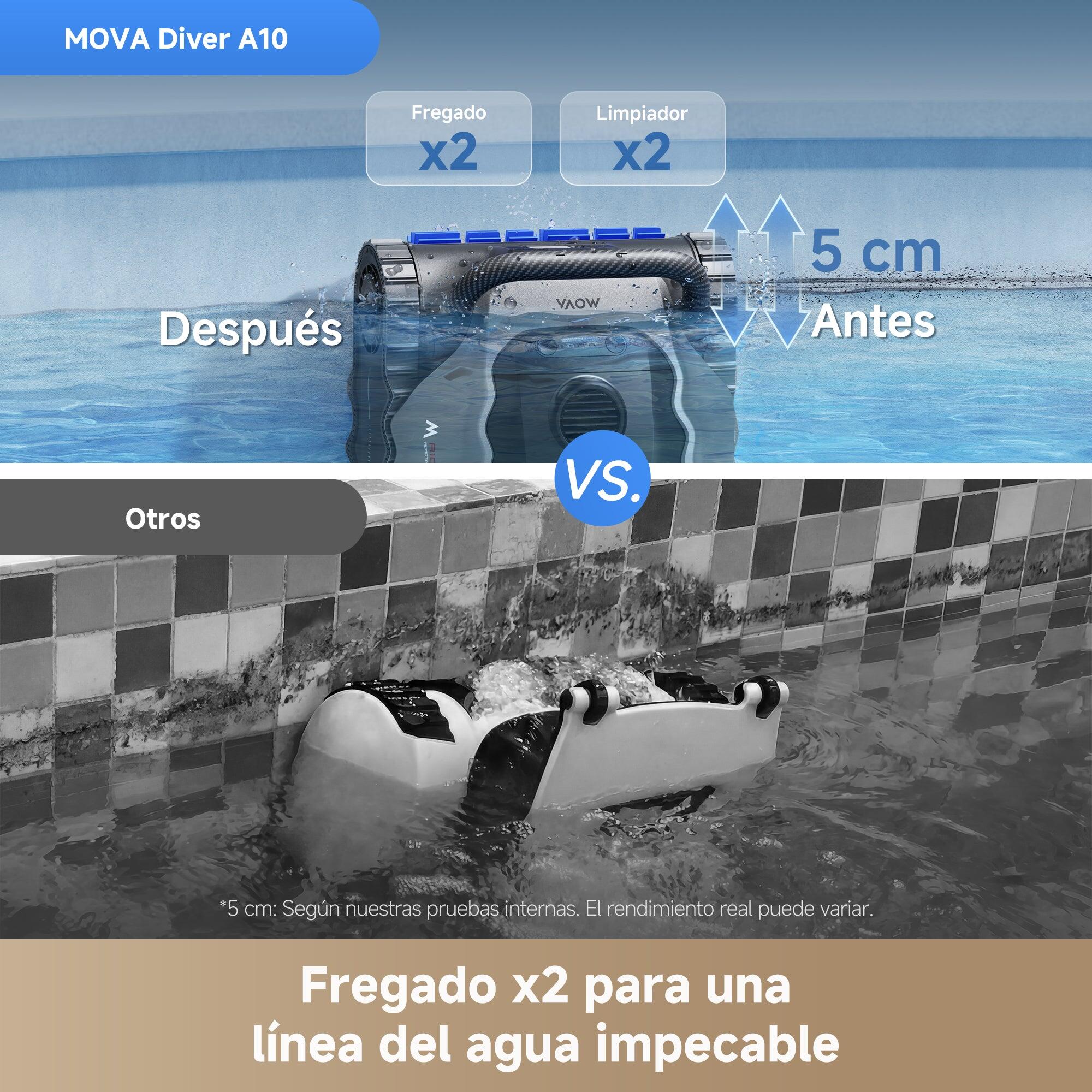Mova - Diver A10 robot piscine sans fil 5/7