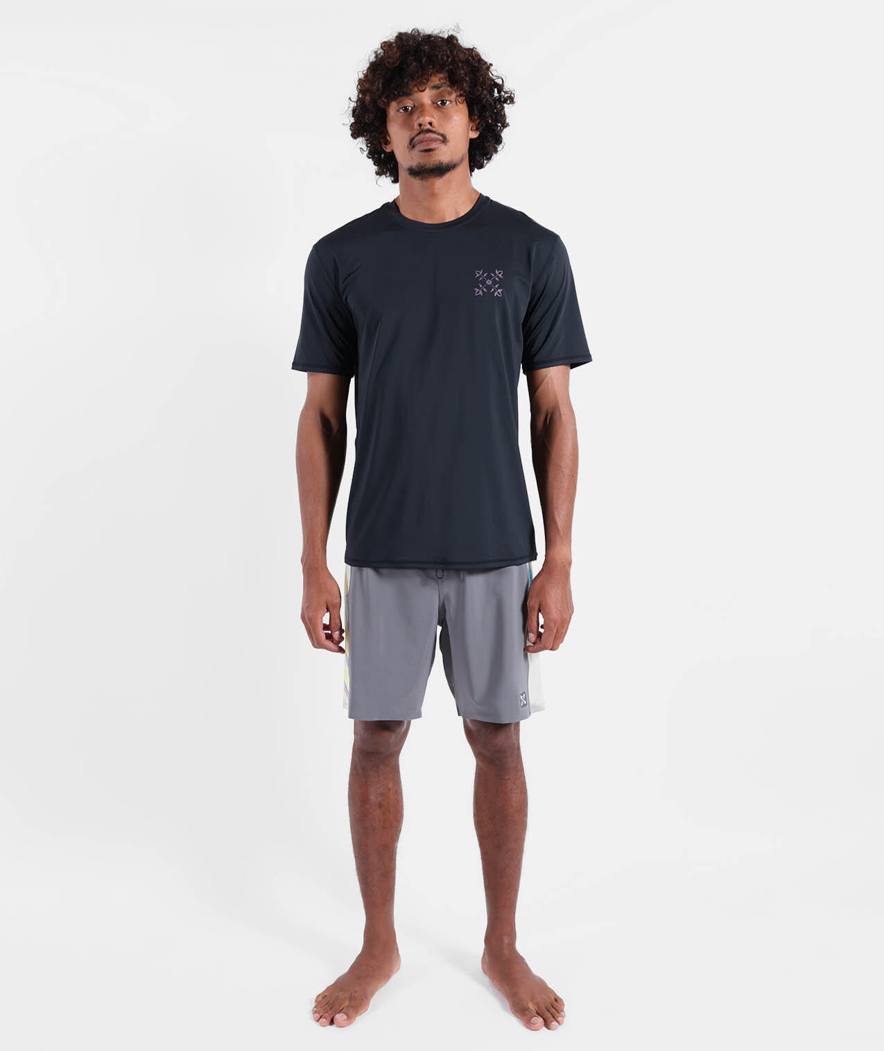 Camiseta de surf de manga corta TEREGOR 4/5