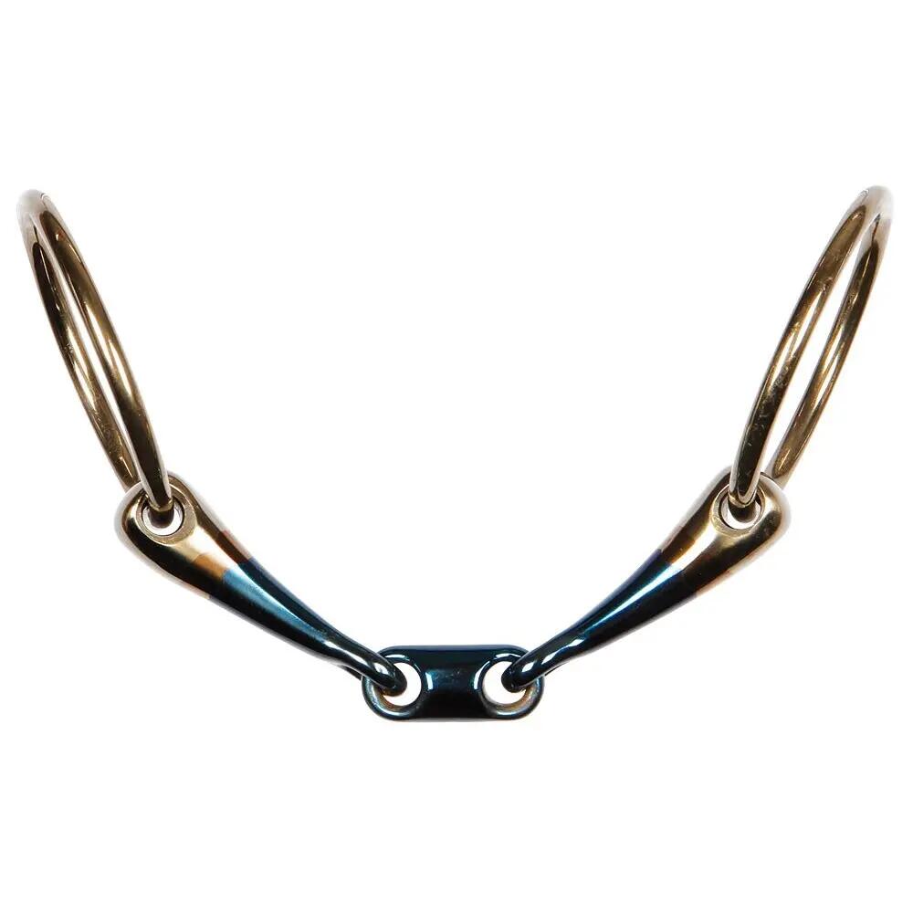 Morso a doppio anello per cavalli con canne grandi Harry's Horse Sweet Iron 1/4