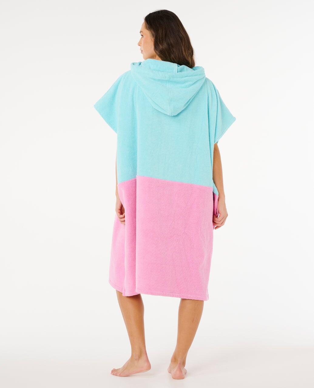 Product Unisex Poncho Surf Premium Surf - Light Sea Blue 3/6