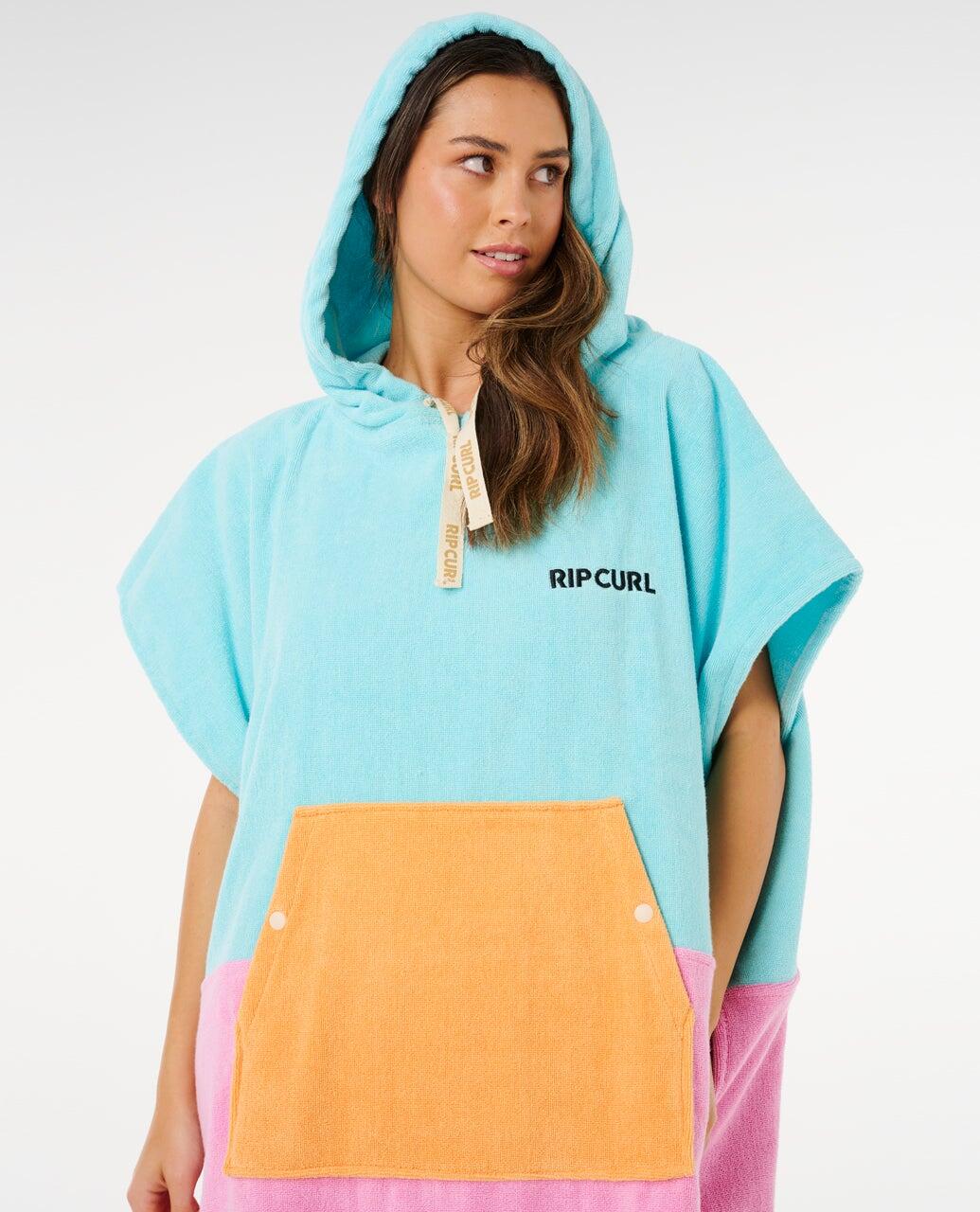 Product Unisex Poncho Surf Premium Surf - Light Sea Blue 6/6