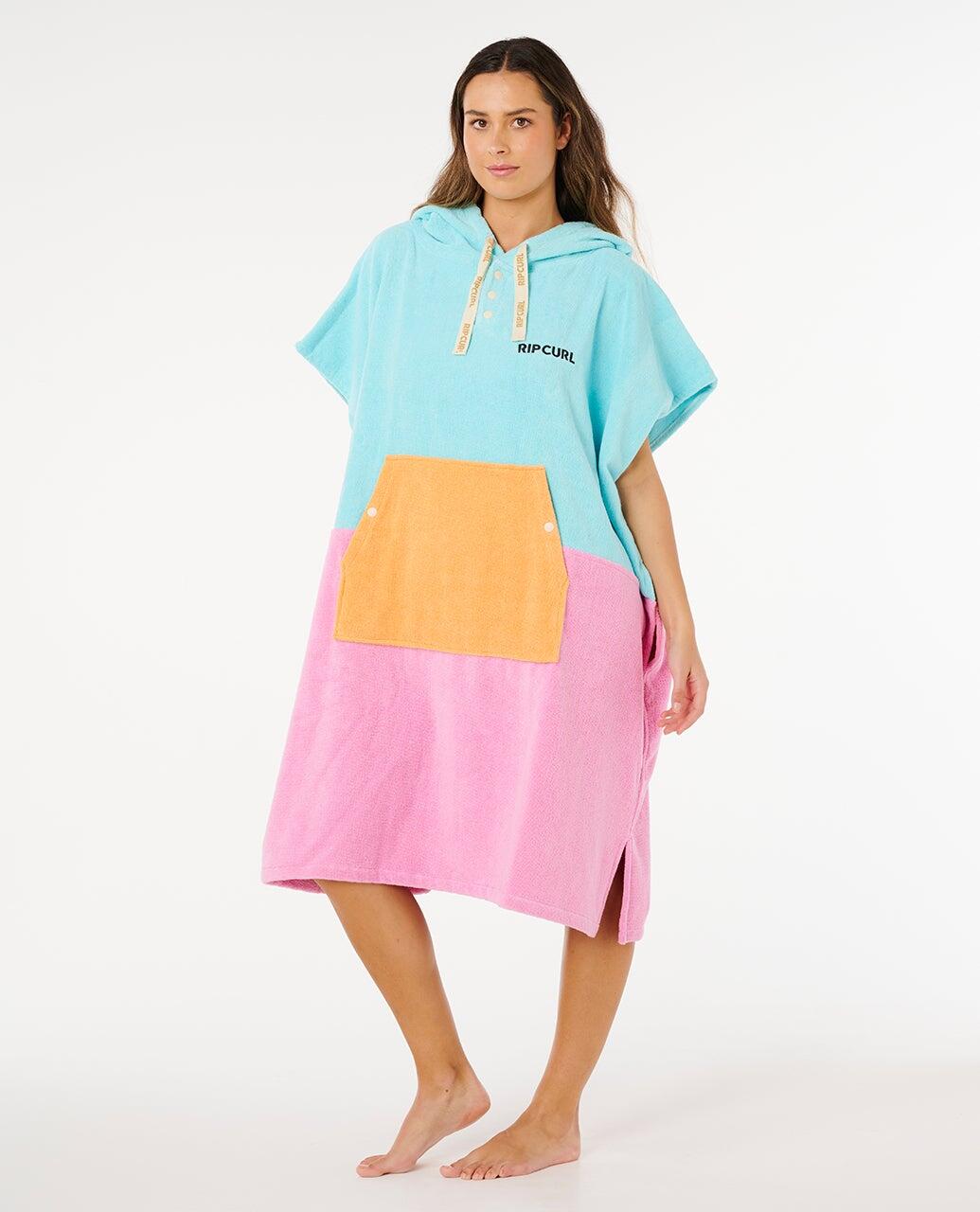 Product Unisex Poncho Surf Premium Surf - Light Sea Blue 4/6