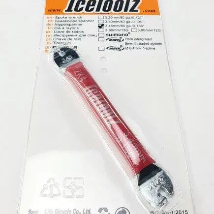 IceToolz spoke nipple wrench 12K4 3.45 mm