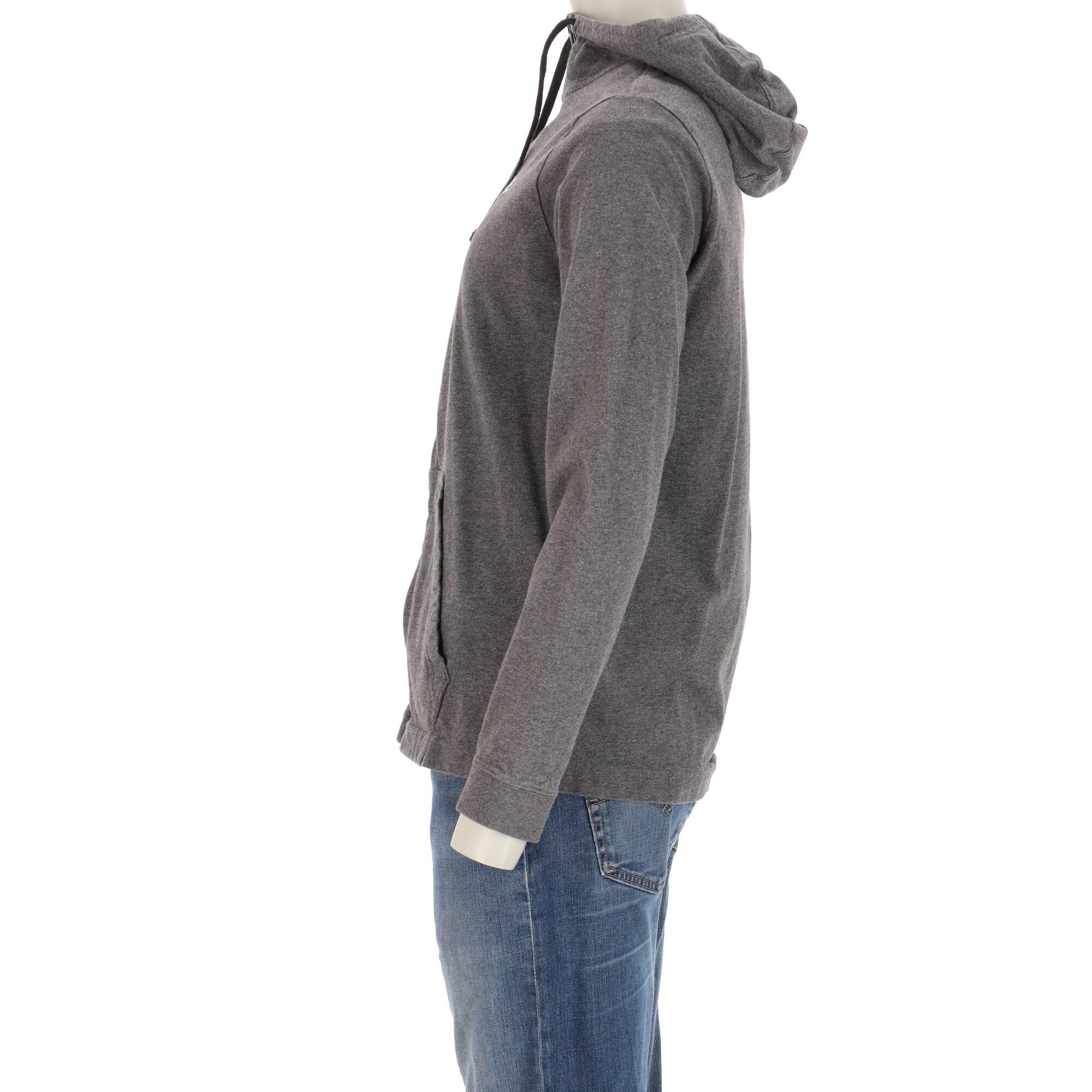 Nike Kapuzenpullover Damen Voll-Reißverschluss Grau 3/7