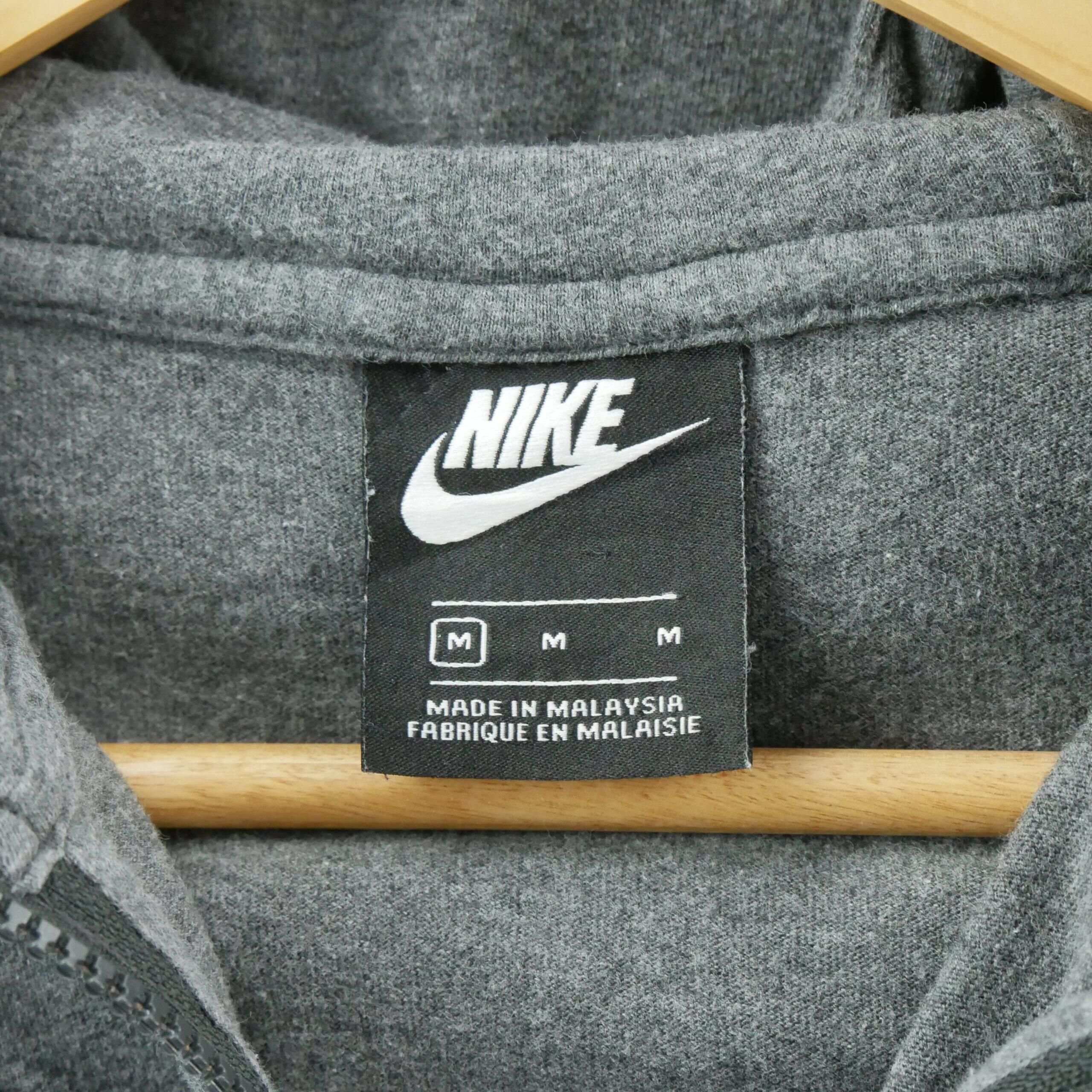 Nike Kapuzenpullover Damen Voll-Reißverschluss Grau 6/7