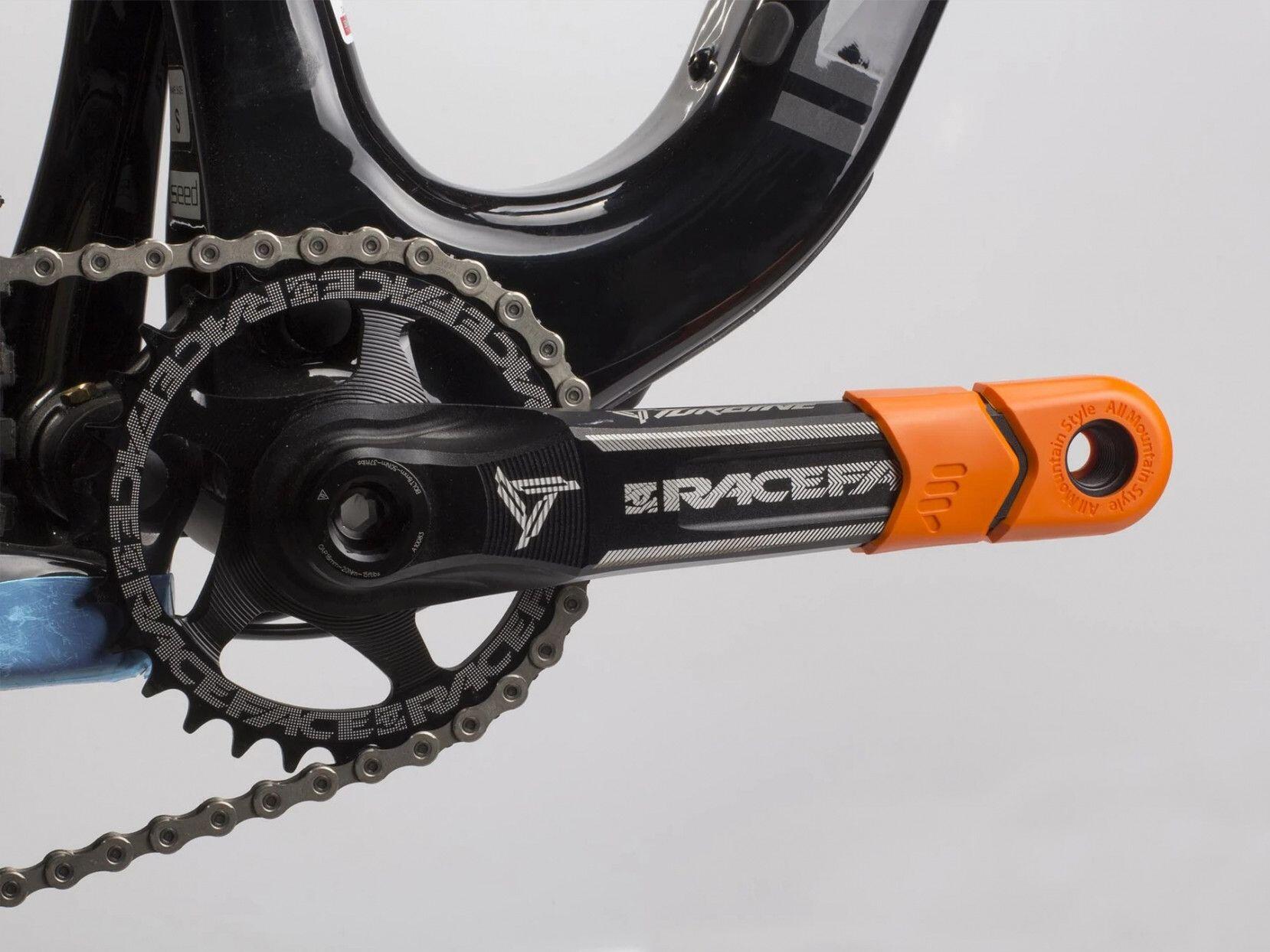 Cache manivelles - Crank Defender - orange 4/4