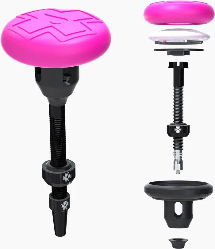 Support pour Tracker Muc-Off TubelessTag Rose 2/6