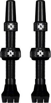 Muc-Off Tubeless Tracker Bracket Rosa con Válvulas de 44mm Negro 6/7