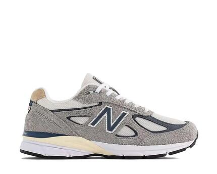 Zapatillas - Running - Ante, USA - 990 V4 - Gris/Indigo