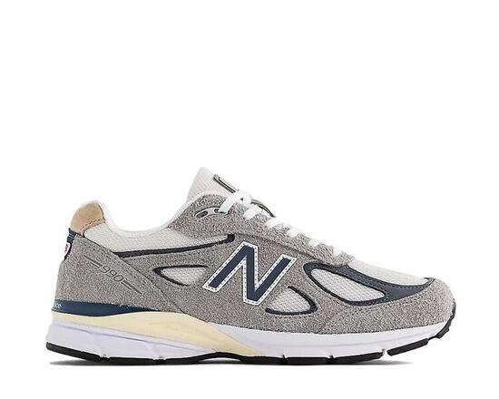 Zapatillas - Running - Ante, USA - 990 V4 - Gris/Indigo
