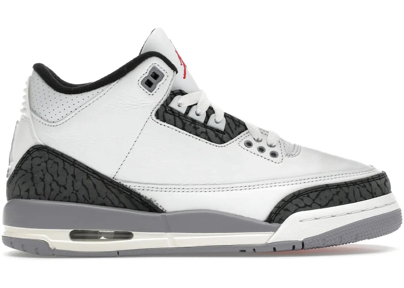 Air Jordan 3 Retro GS Cement Grey 2/2