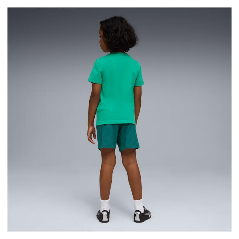 Conjunto PUMA niño Ess No.1 Logo Tee 21 verde 685240-40 3/5