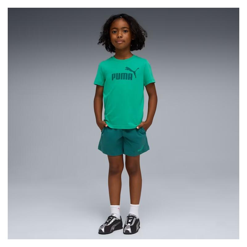Conjunto PUMA niño Ess No.1 Logo Tee 21 verde 685240-40 4/5