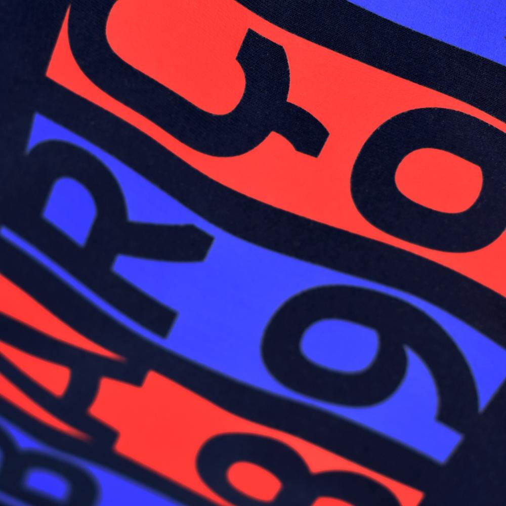 Maglietta blu da bambino dell'FC Barcelona stagione 2023-24 4/4