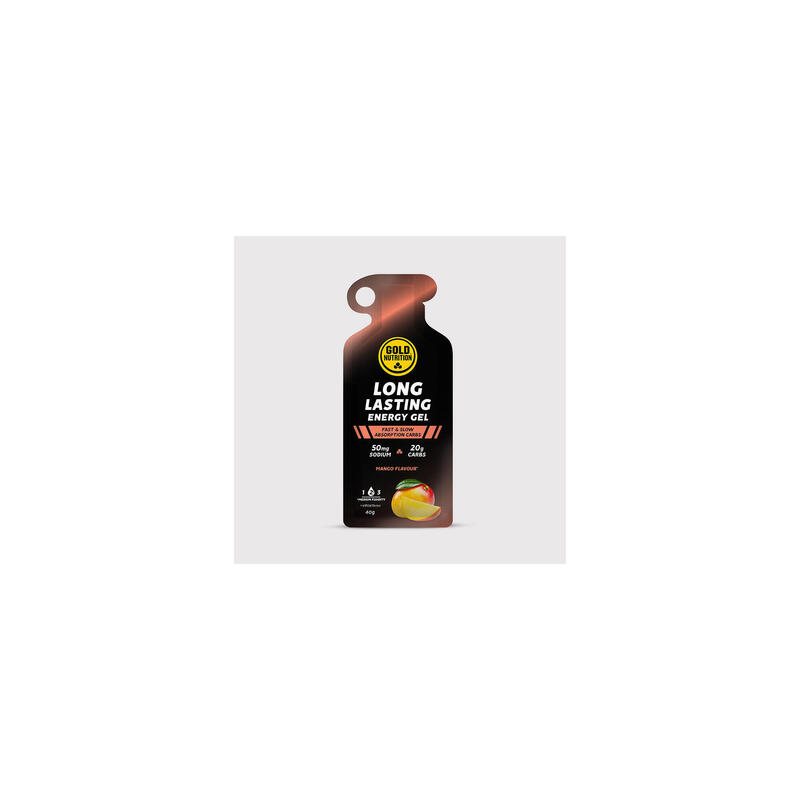 Gel energizant cu mango Long Lasting, GoldNutrition, 40 g