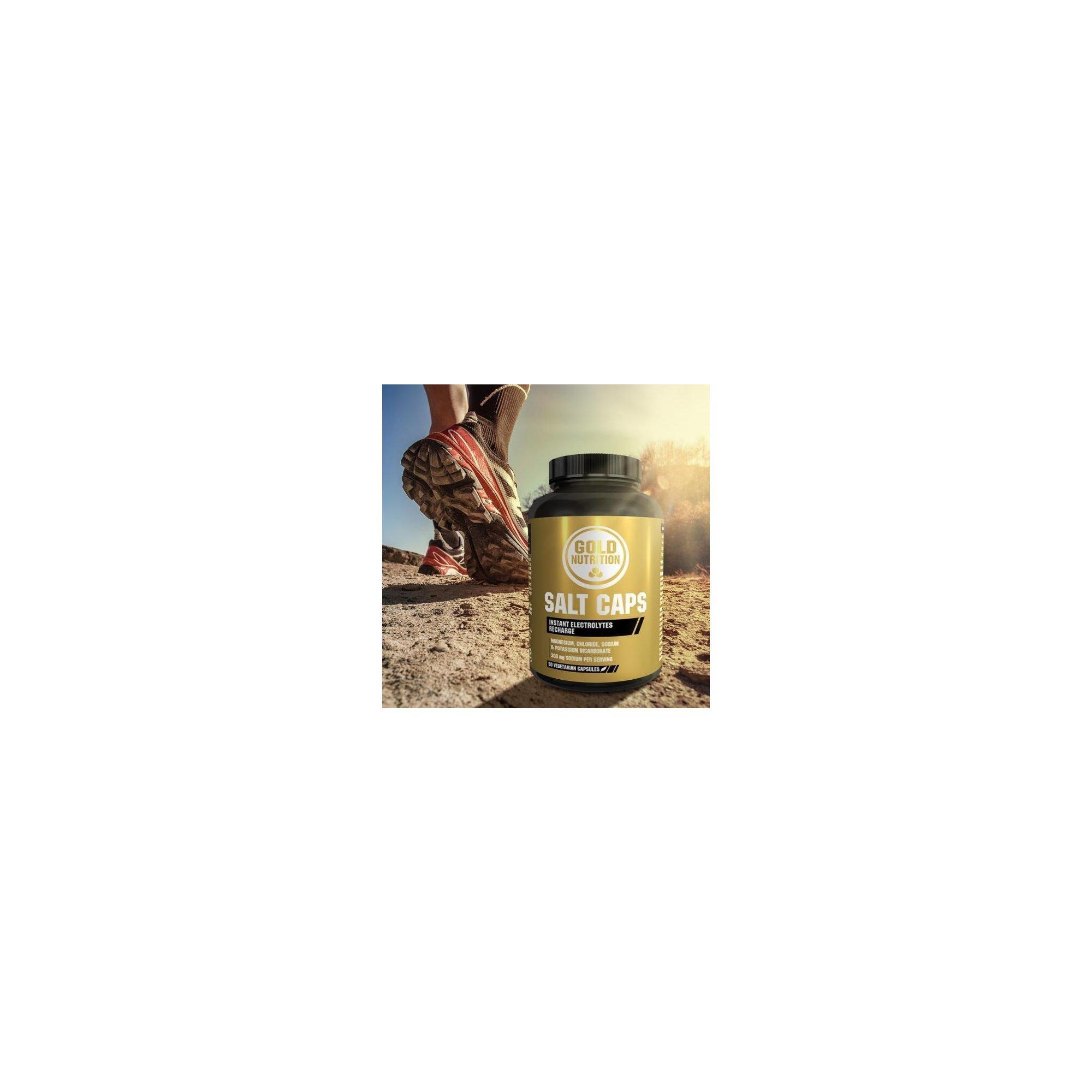 Supliment pentru remineralizarea organismului GoldNutrition Salt Caps 60 capsule
