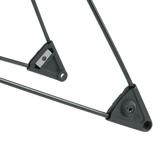 SKS V-Adapter für 4,5 mm Streben (2 Stück)  Robuste Befestigung für Schutzbl...