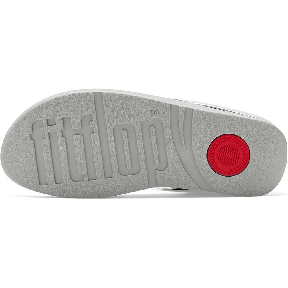 Fitflop Fino Pearls Crystalt ARGENT - PANTOUFLEs FEMME 4/7