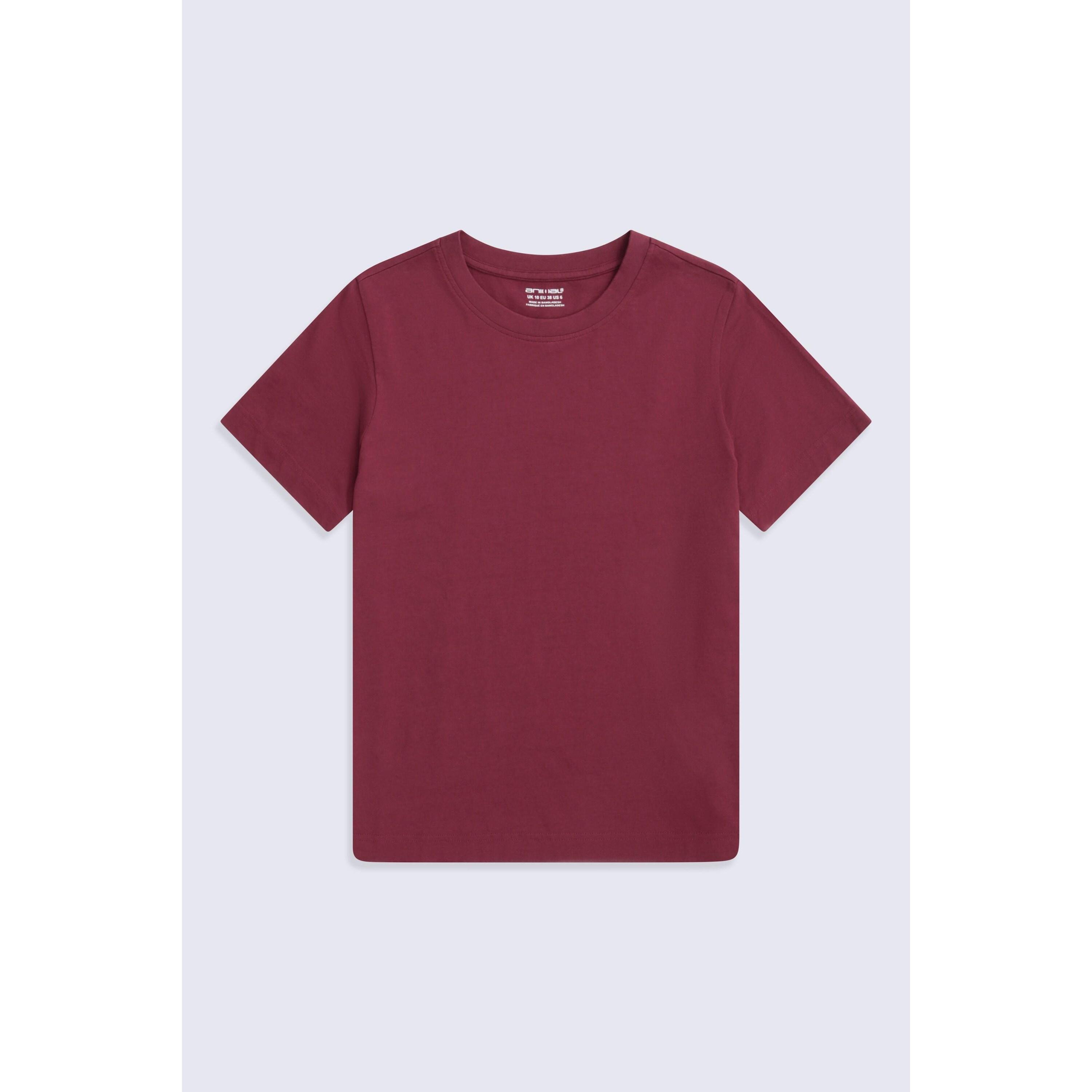 Animal Womens/Ladies Plain T-Shirt