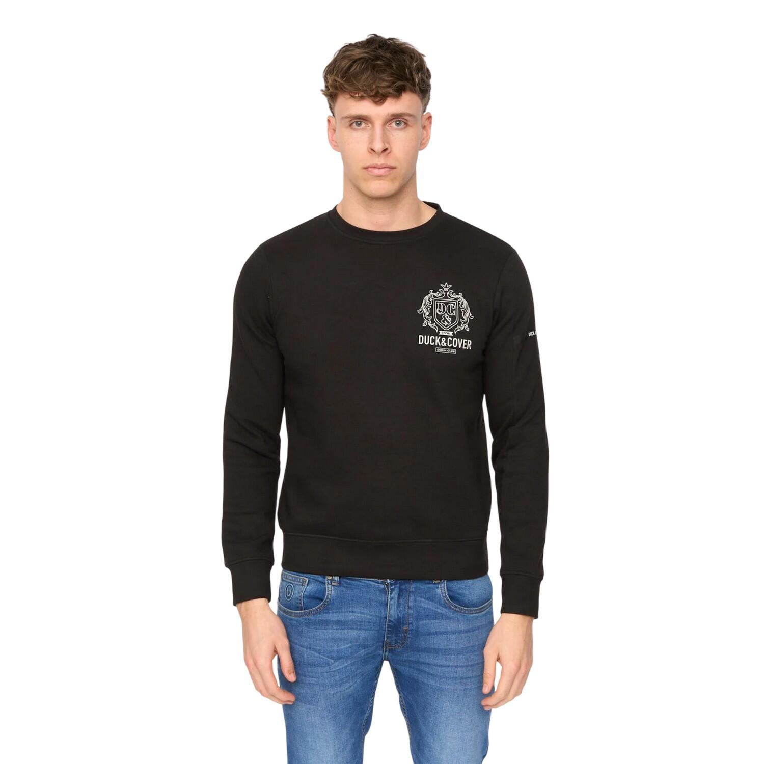Duck and Cover Mens Stoneham Crew Neck Sweatshirt