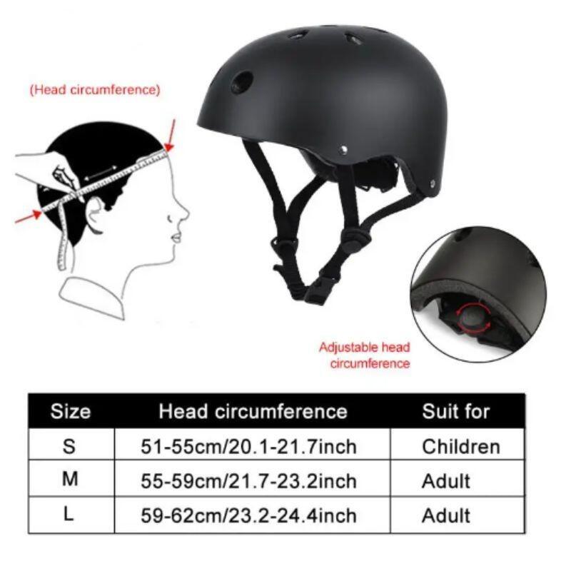 Wassersport Helm Schwarz S (51-55 cm) 2/2