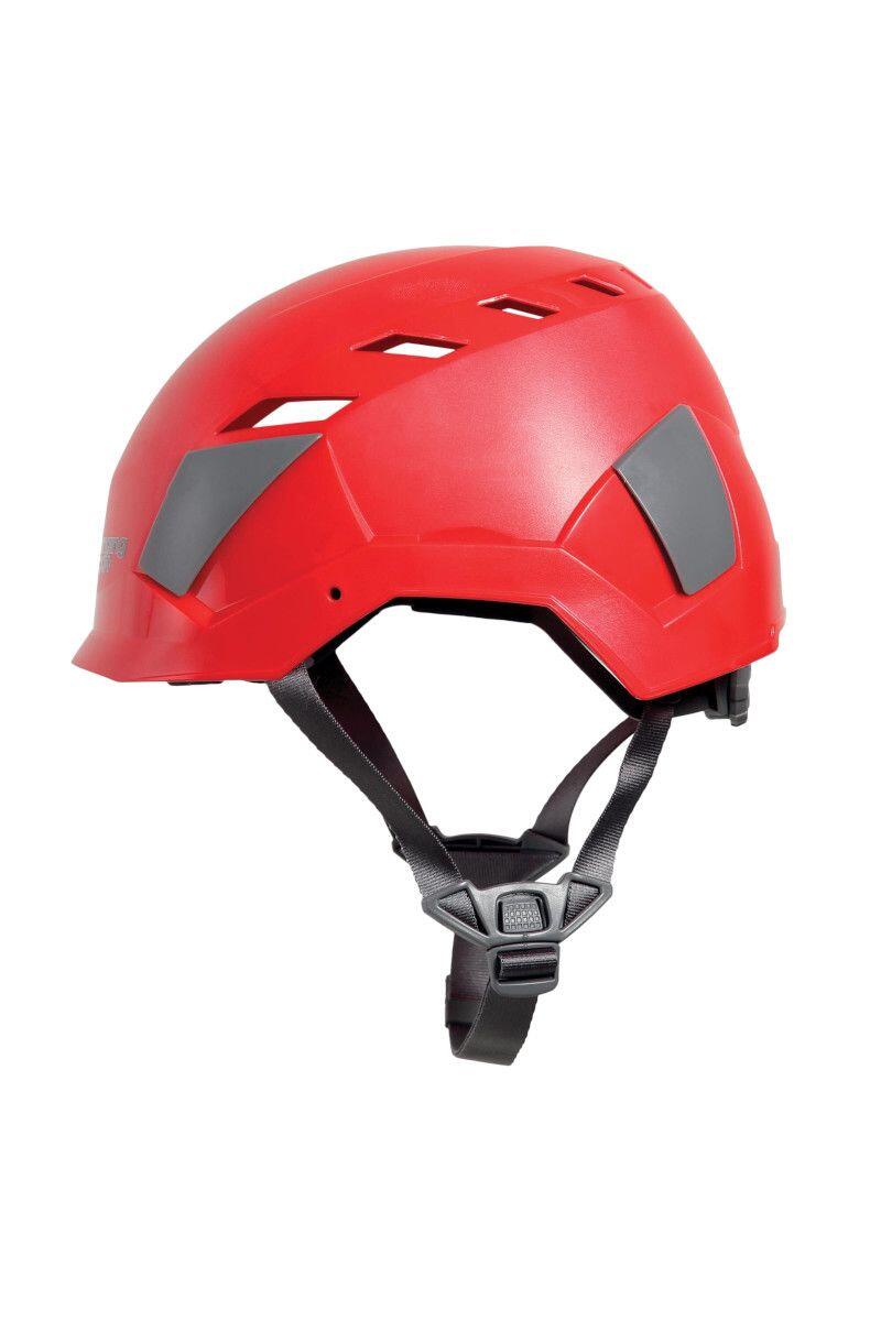 Arbeitshelm Singing Rock Flash Aero rotes ABS/PC UNI 53–63 cm Belüftung EN 12492 3/3