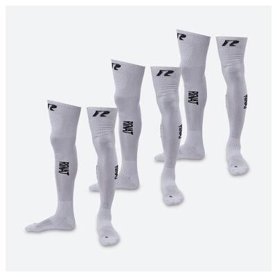 Calzettoni Calcio Portiere Rinat Classic R1 Pack 3 Taglia AL Bianco