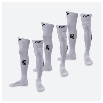 Chaussettes de Football Gardien Rinat Classic R1 Pack 3 Taille Enfant YM Blanc