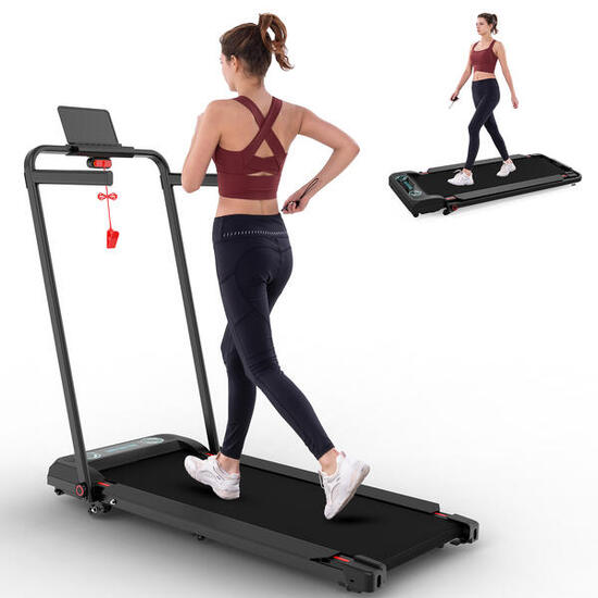 Bieżnia składana ZX4S – nachylenie 13,41%, 1400 W, 8 km/h, 3 poziomy, LED