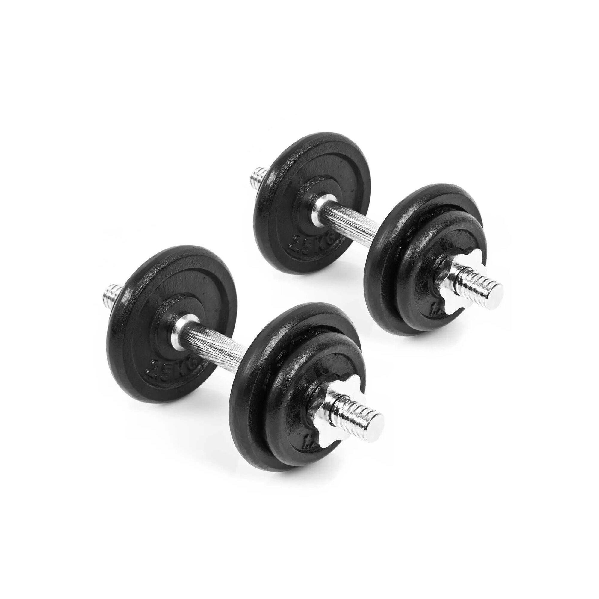 SEDCO Sada nakládacích činek Sedco 2x10 kg ocel + chrom