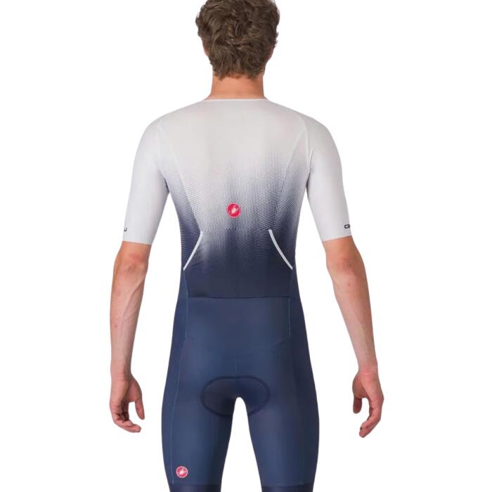 Men’s Triathlon Trisuit Castelli Core TRI Short Sleeve Blue 2/7