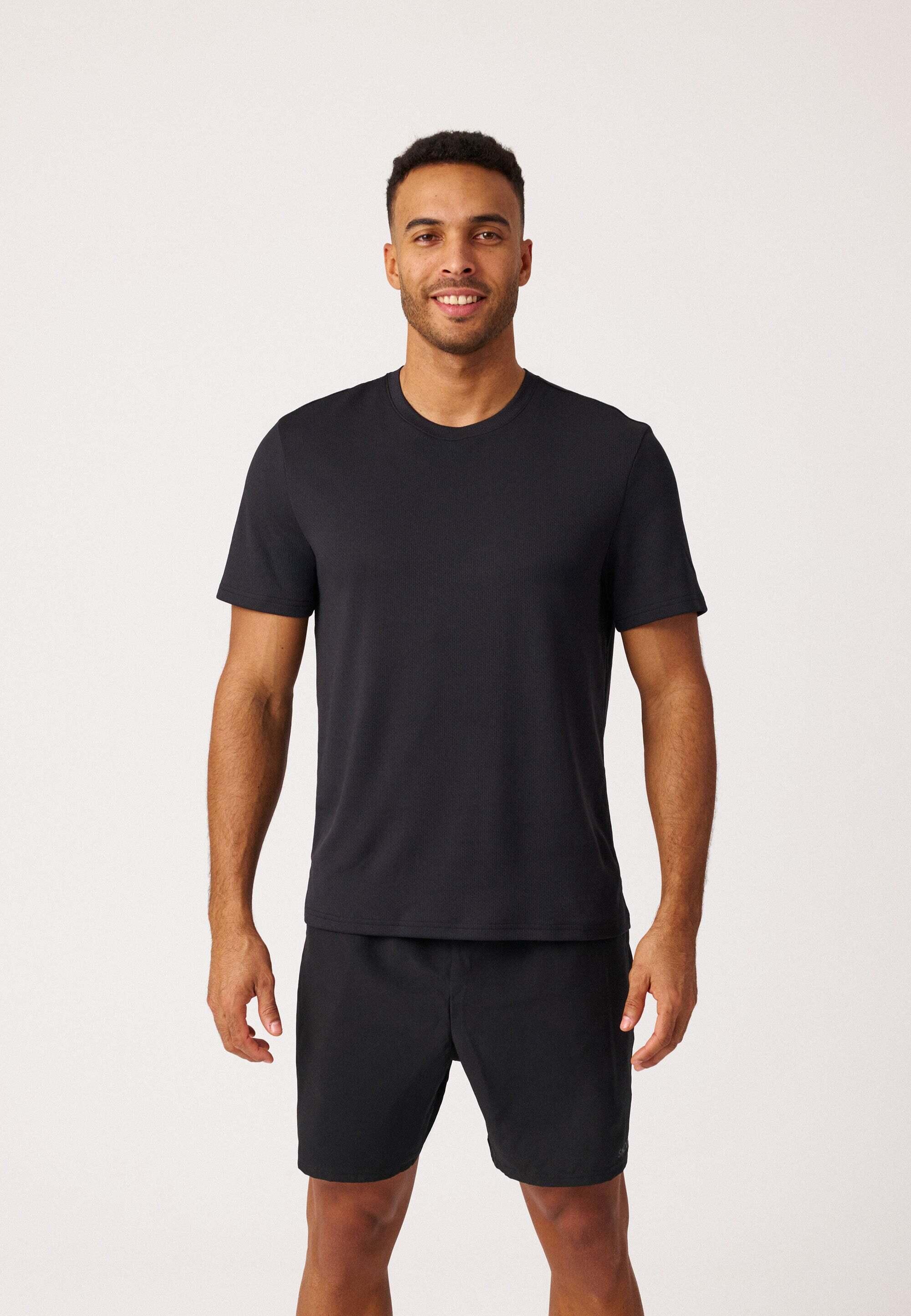 TRAININGSSHIRT ALLOVER MESH HERREN 3/4