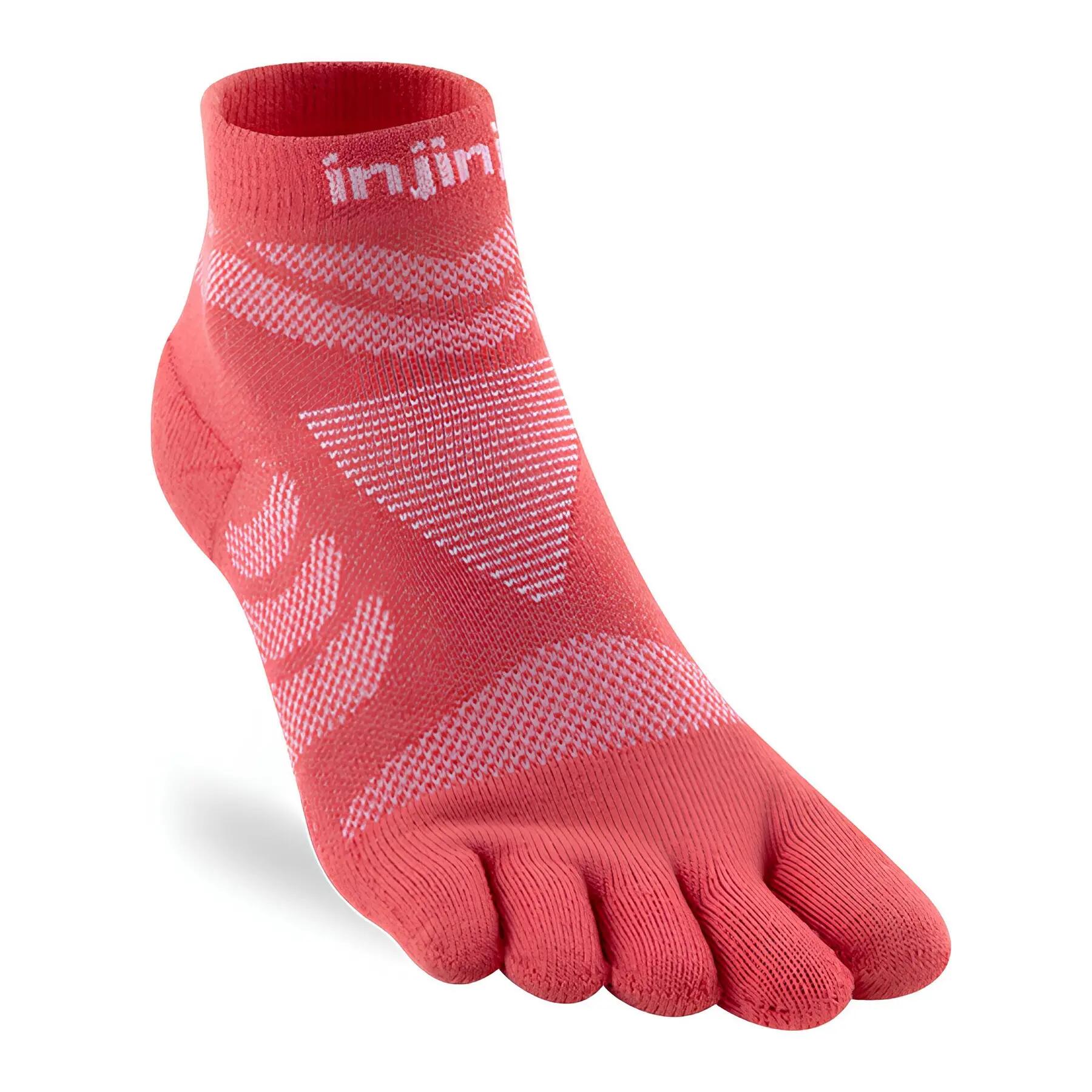 Socken für Damen Injinji Ultra Run Mini-Crew 2/3