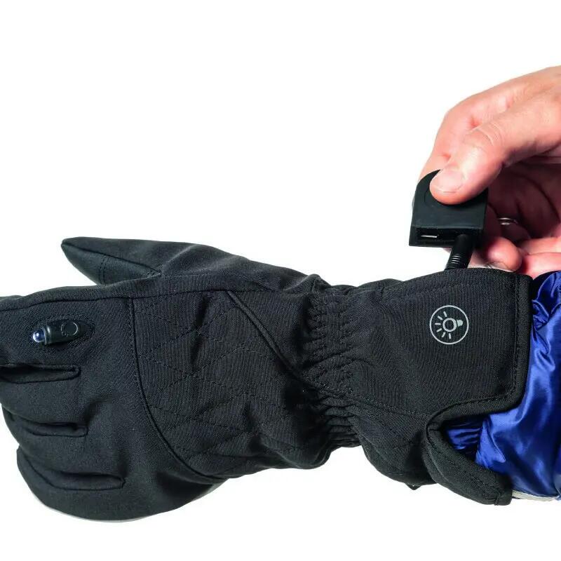Guantes largos para bicicleta de ciudad con luz led integrada Tucano Urbano Lux 3/4