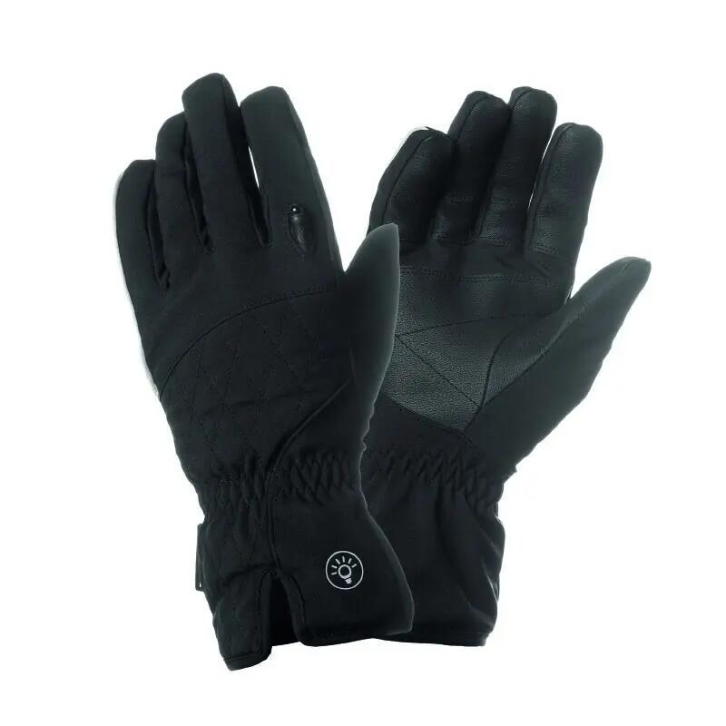 Guantes largos para bicicleta de ciudad con luz led integrada Tucano Urbano Lux 1/4