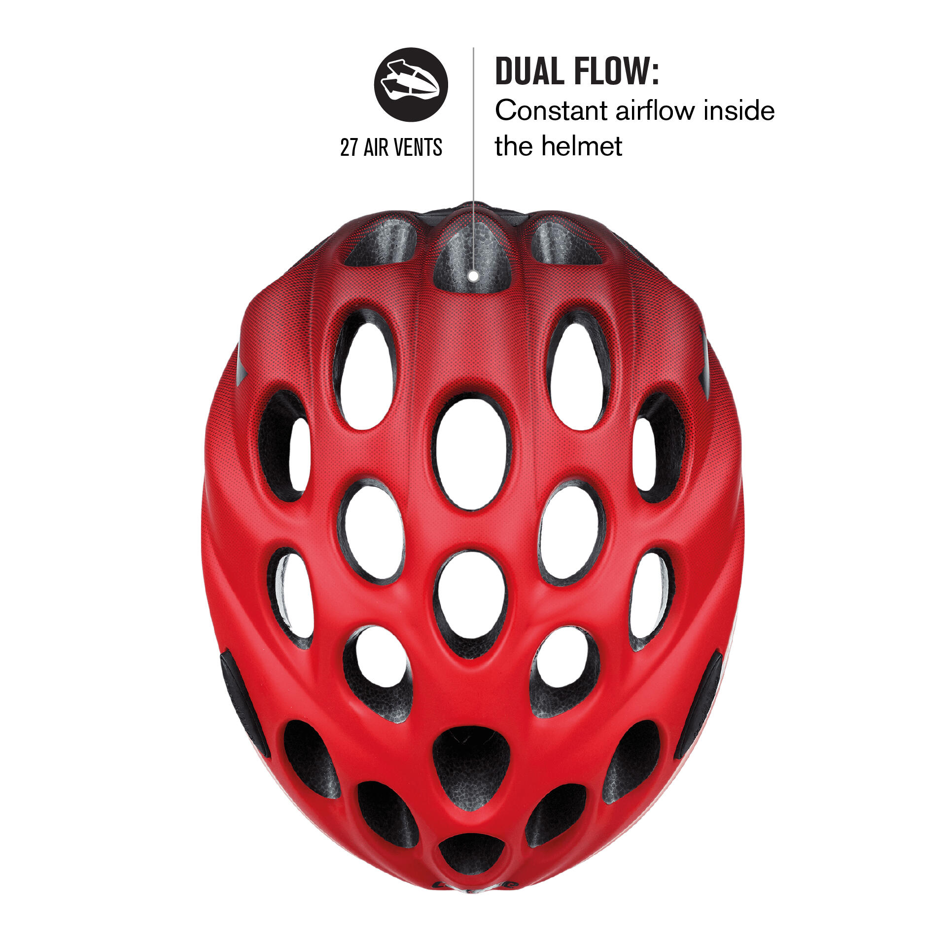 Catlike Kitten - Casque Junior - Rouge Mat 4/7
