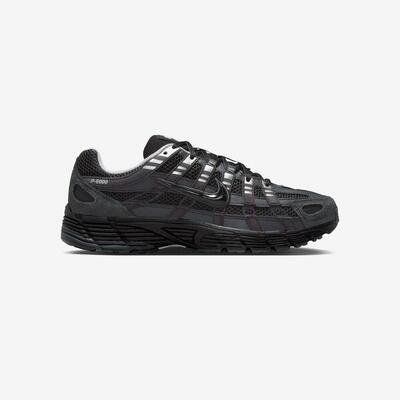 Nike P-6000 SE Suede Anthracite Metallic Silver