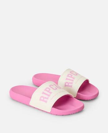 Sandales Unisex Ouvertes Bloom Slide Enfant - Hot Pink