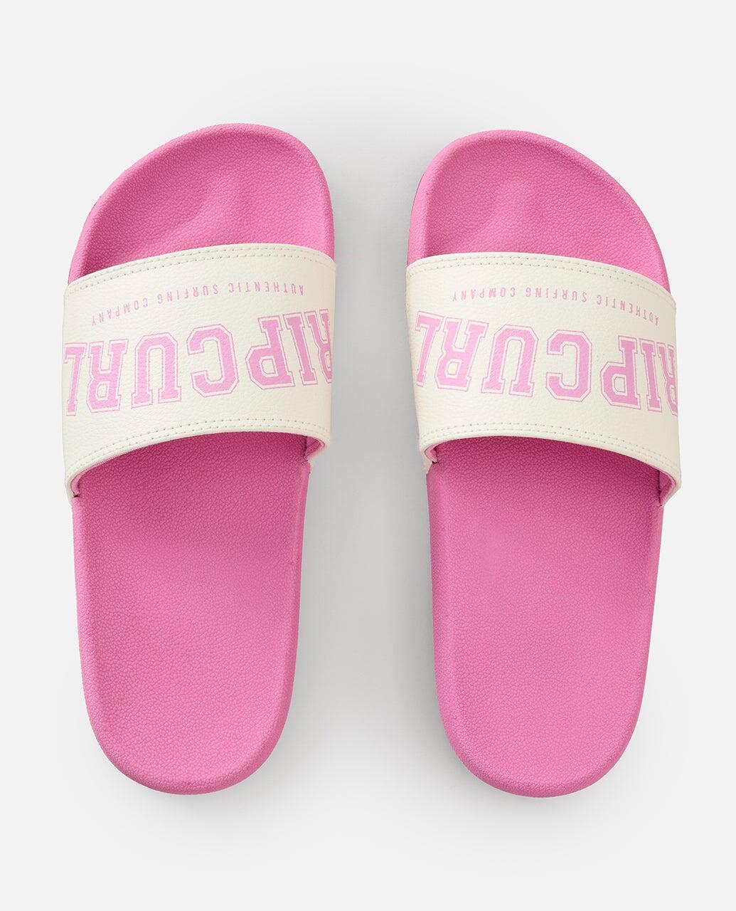 Sandales Unisex Ouvertes Bloom Slide Enfant - Hot Pink 5/7
