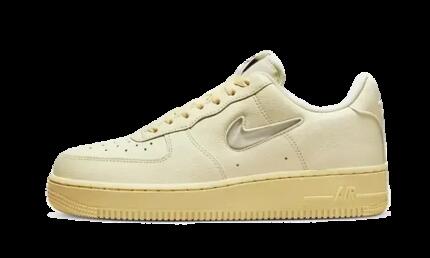 Chaussures - lifestyle - basses cuir - air force 1 low lx - coconut milk