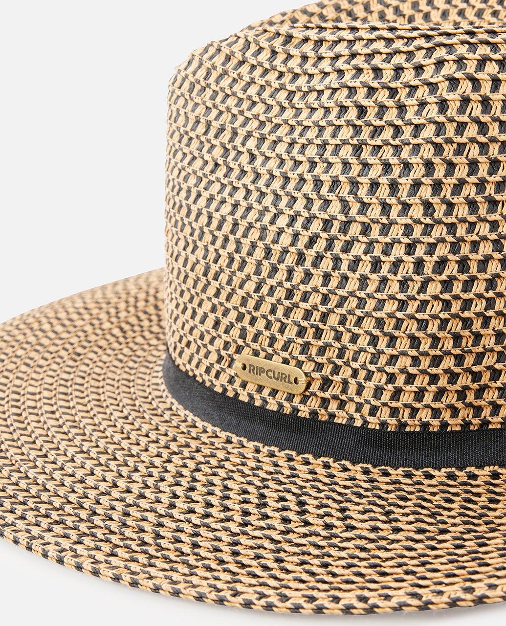 Producto Unisex Chapeau Panama Classic Surf UPF - Black/Tan 5/5