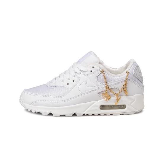 Nike Wmns Air Max 90 PRM White Metallic Gold