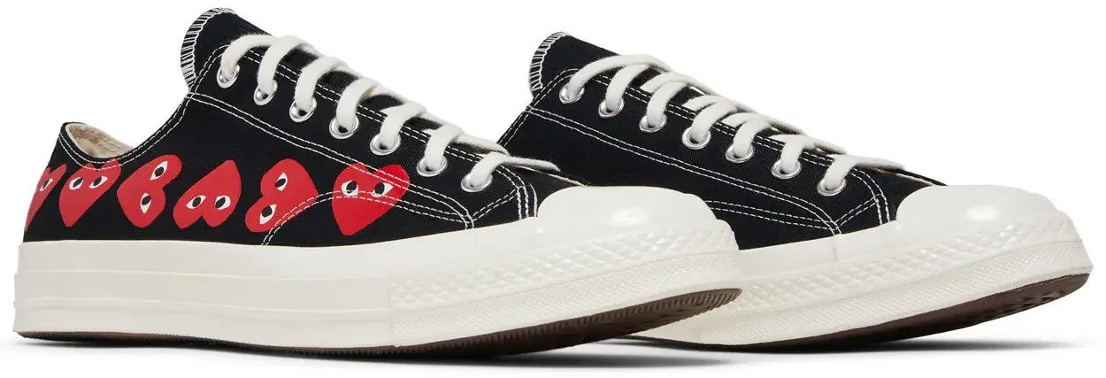 Converse Chuck Taylor All Star 70 Ox Comme des Garcons PLAY Multi-Heart Black 5/5