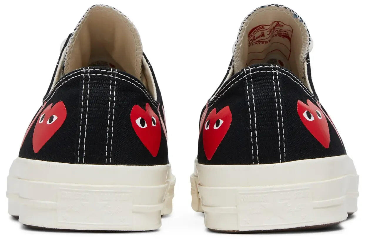 Converse Chuck Taylor All Star 70 Ox Comme des Garcons PLAY Multi-Heart Black 4/5